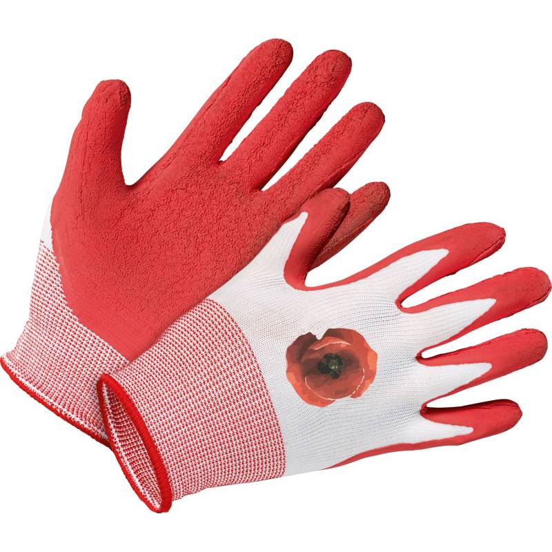 LUX Gartenhandschuh Latex Rot Gr. 7 von LUX-TOOLS