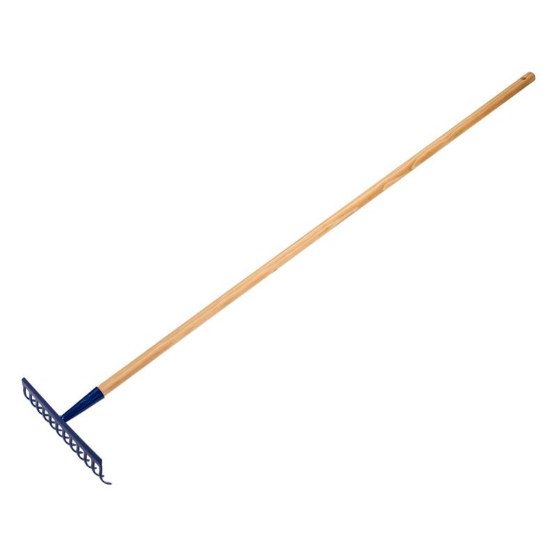 LUX Gartenrechen mit 12 Zinken mit Stiel 150 cm von LUX-TOOLS