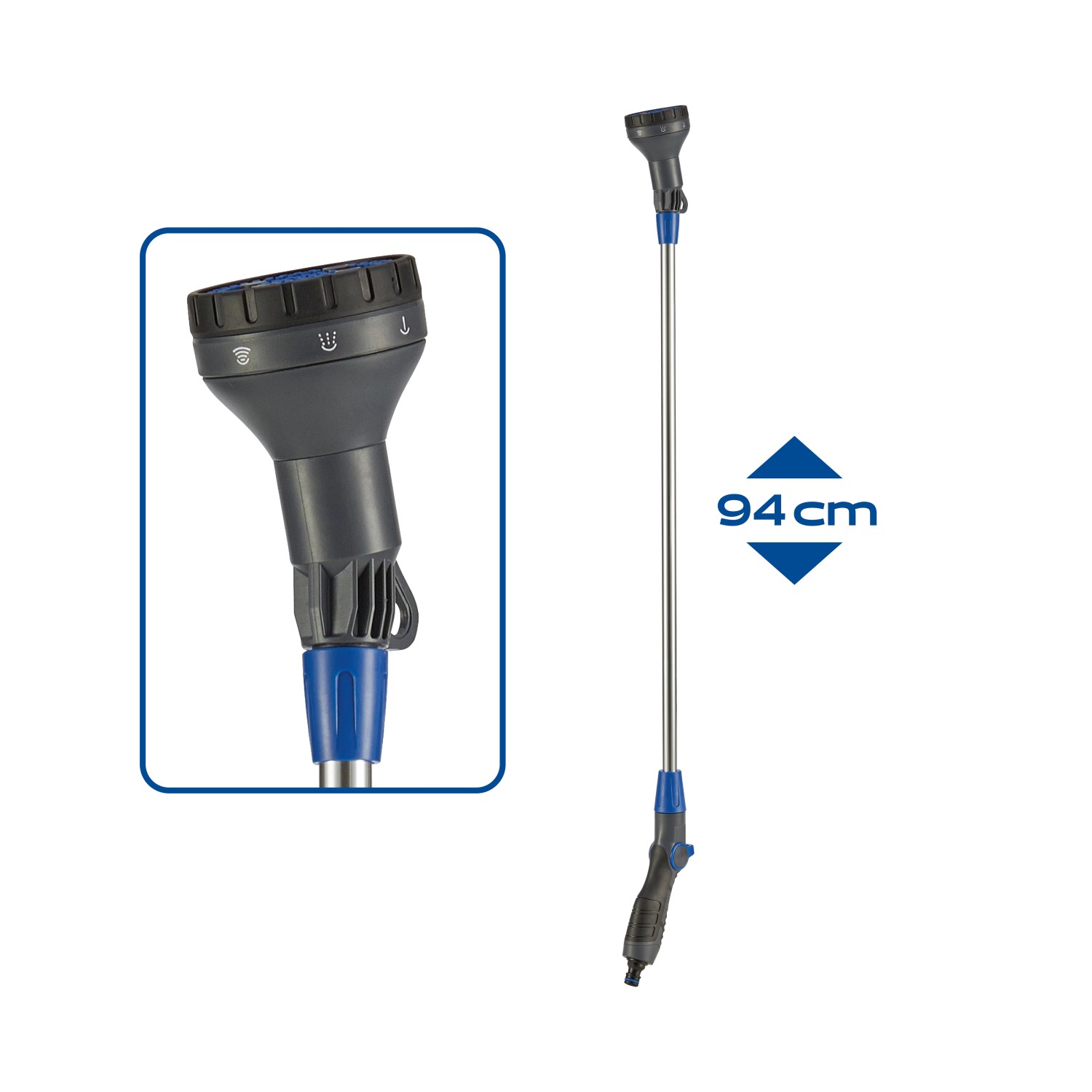 LUX Gießstab 5 Strahlvarianten 94 cm LUX Gießstab 5 Strahlvarianten 94 cm von LUX-TOOLS