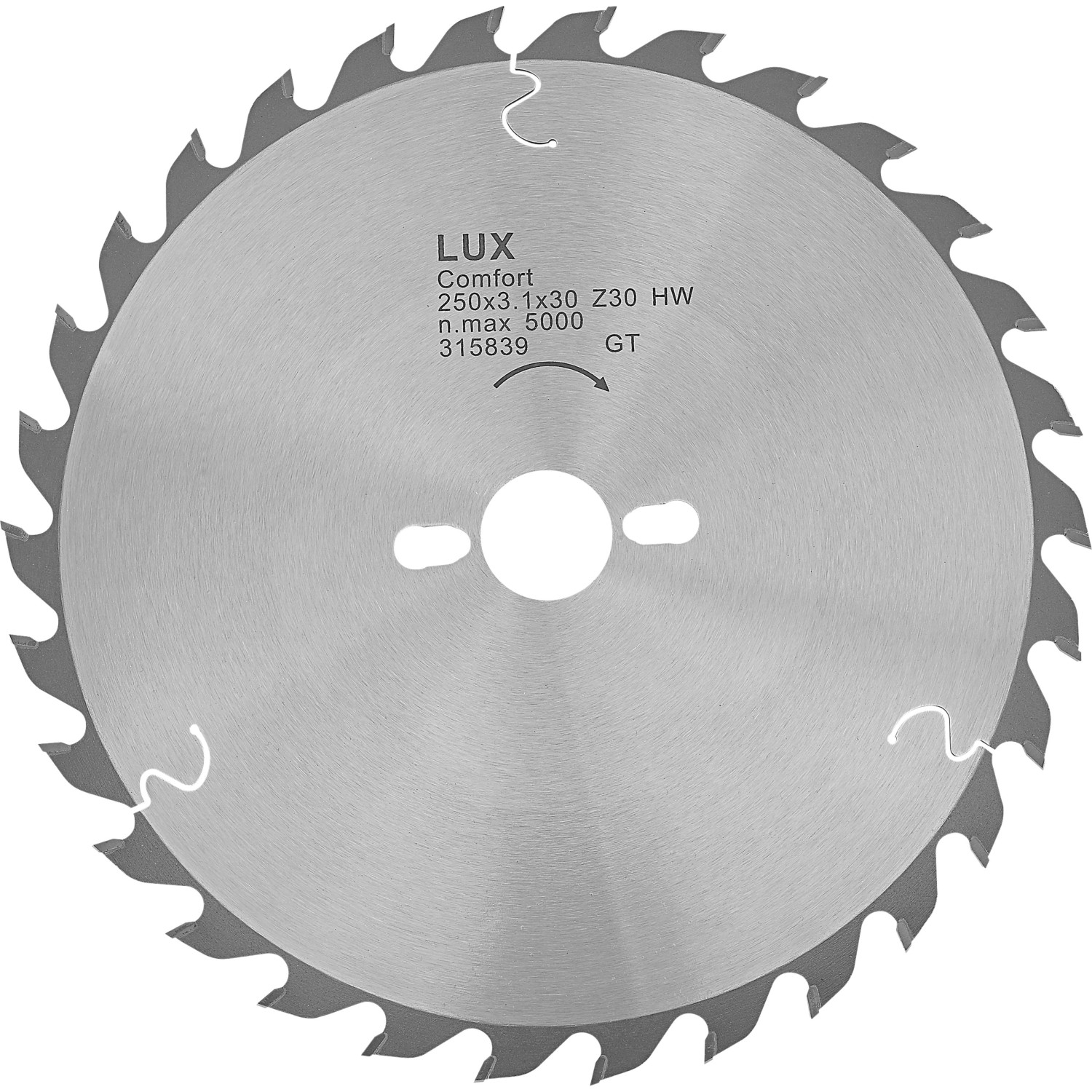 LUX HM-Kappsägeblatt Holz Ø 250 mm 30 Zähne von -