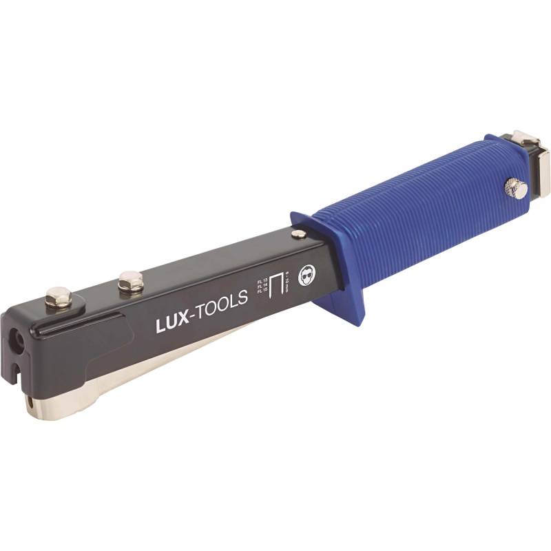 LUX-TOOLS Hammertacker für Feindrahtklammern 6 mm - 10 mm von LUX-TOOLS