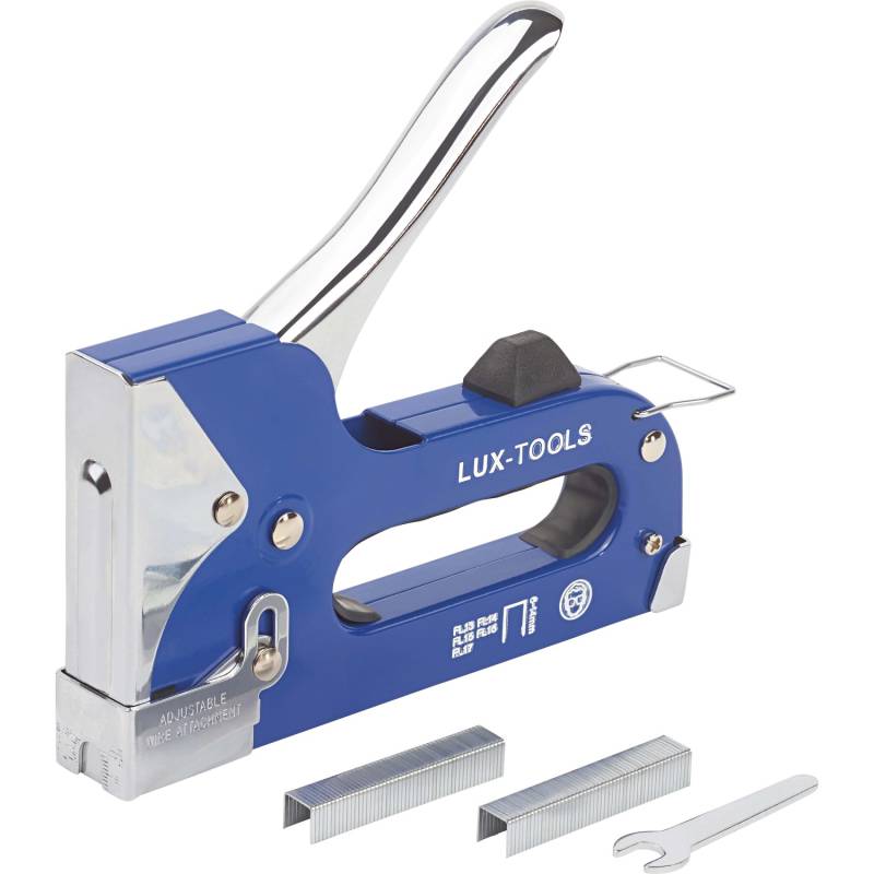 LUX Handtacker Classic für Feindrahtklammern 13 mm - 17 mm von LUX-TOOLS