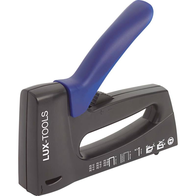 LUX-TOOLS Handtacker Comfort für Feindraht-, Edelstahlklammern und Tackernägel von LUX-TOOLS