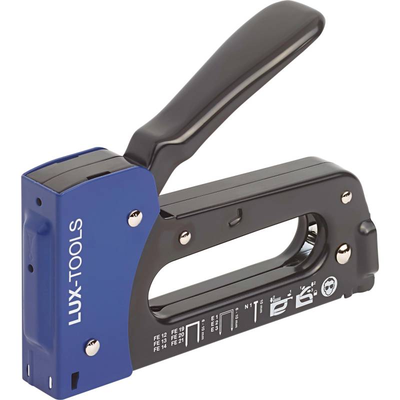 LUX-TOOLS Handtacker für Feindrahtklammern 6 mm - 10 mm von LUX-TOOLS