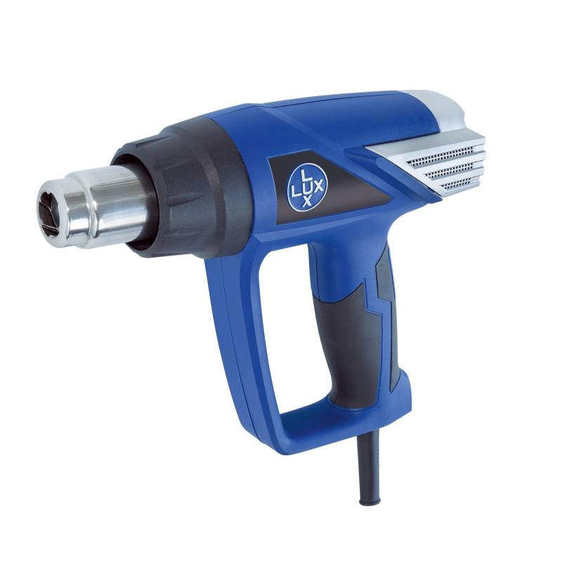 LUX Heißluftpistole HLP-2000 LCD mit Zubehör von LUX-TOOLS