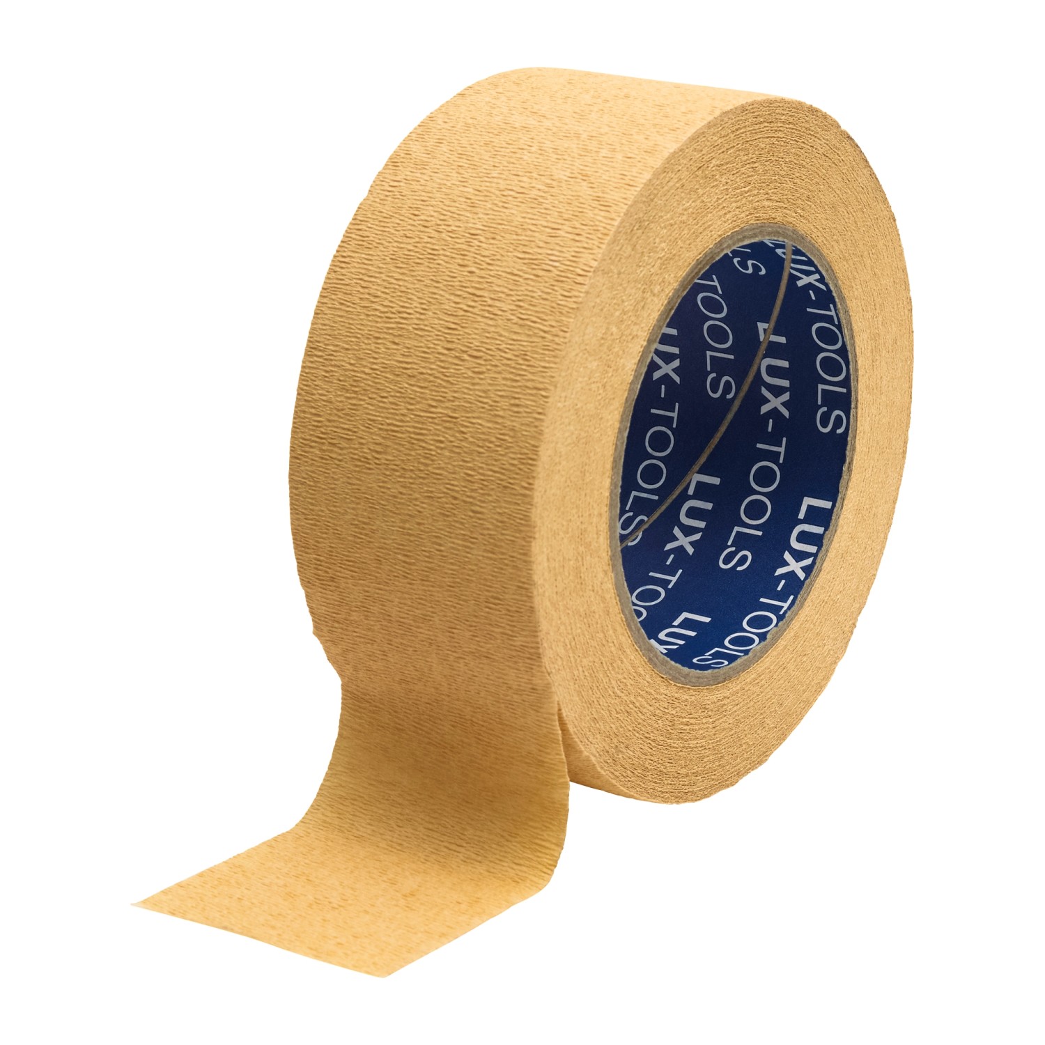 LUX Hochkrepp Klebeband dehnbar Beige 25 m x 50 mm LUX Hochkrepp Klebeband dehnbar Beige 25 m x 50 mm von LUX-TOOLS
