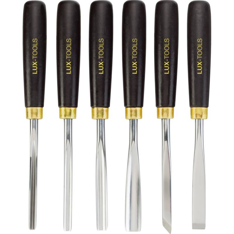 LUX-TOOLS Kerbschnitzsatz Comfort 6 -teilig von LUX-TOOLS