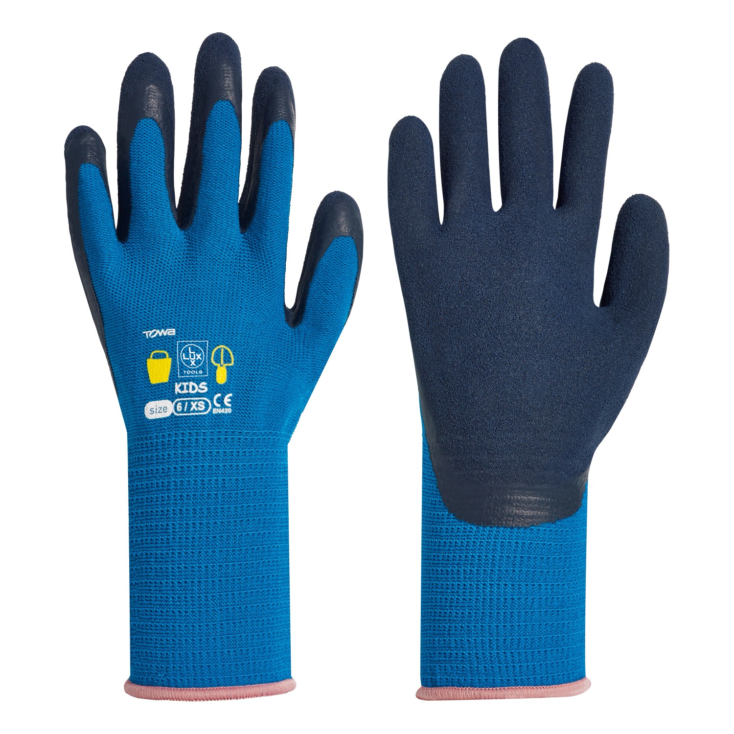 LUX Kinderhandschuhe Blau von LUX-TOOLS