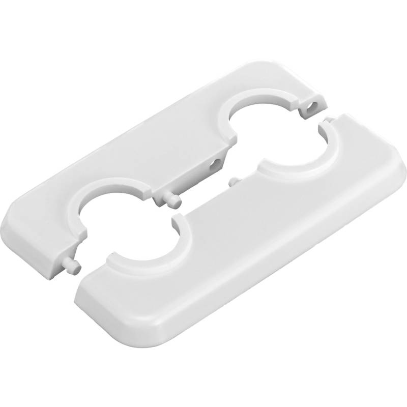 LUX Klapprosette Doppelt Weiß 18 mm LUX Klapprosette Doppelt Weiß 18 mm von LUX-TOOLS