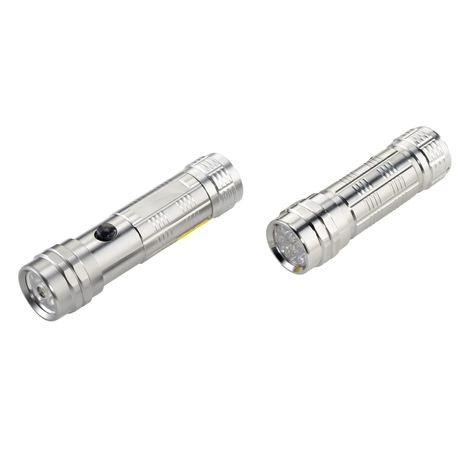 LED Taschenlampenset 2-teilig inkl. Laserfunktion LED Taschenlampenset 2-teilig inkl. Laserfunktion