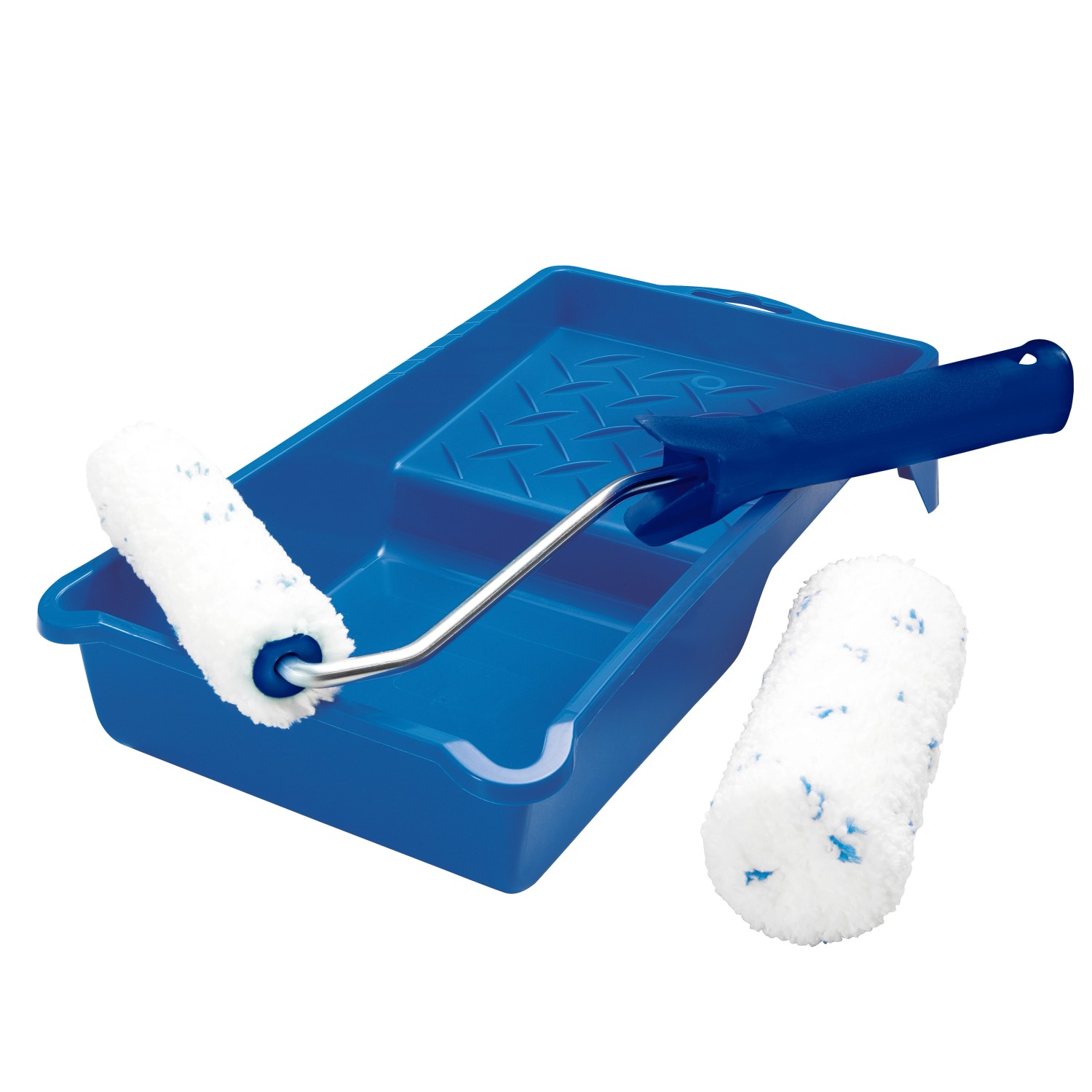 LUX Lasuren-Roller-Set für Dünnschicht-Lasur 4-teilig von LUX-TOOLS