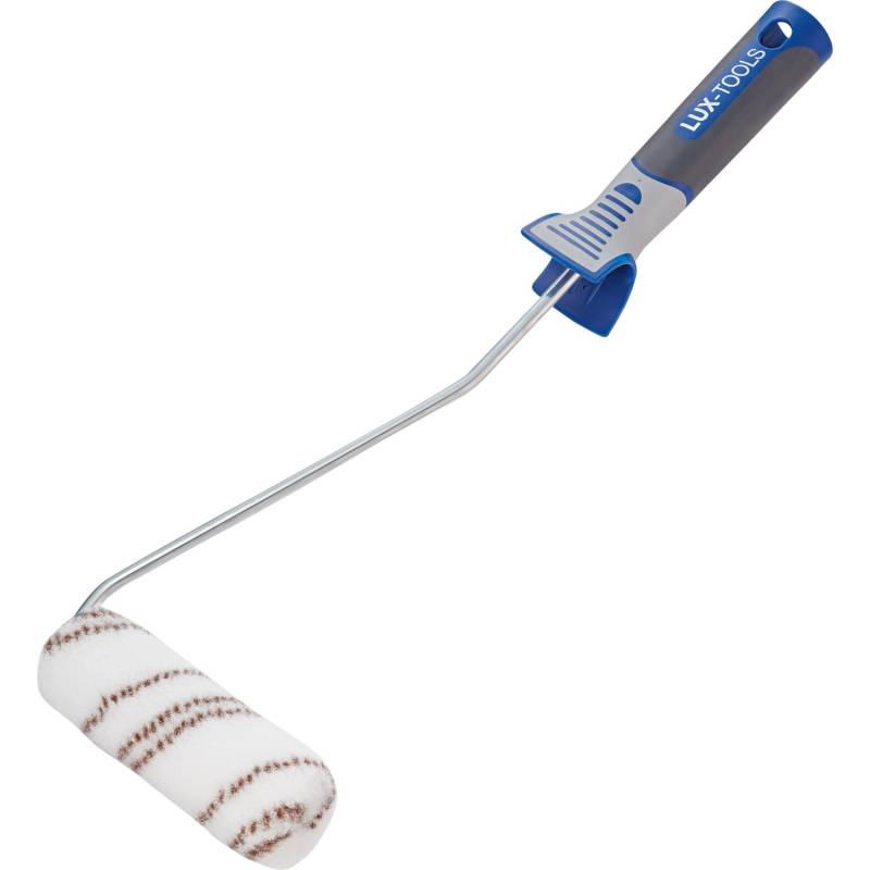 LUX Lasurroller 12 cm Nylon Braun-Grün-Gestreift von LUX-TOOLS