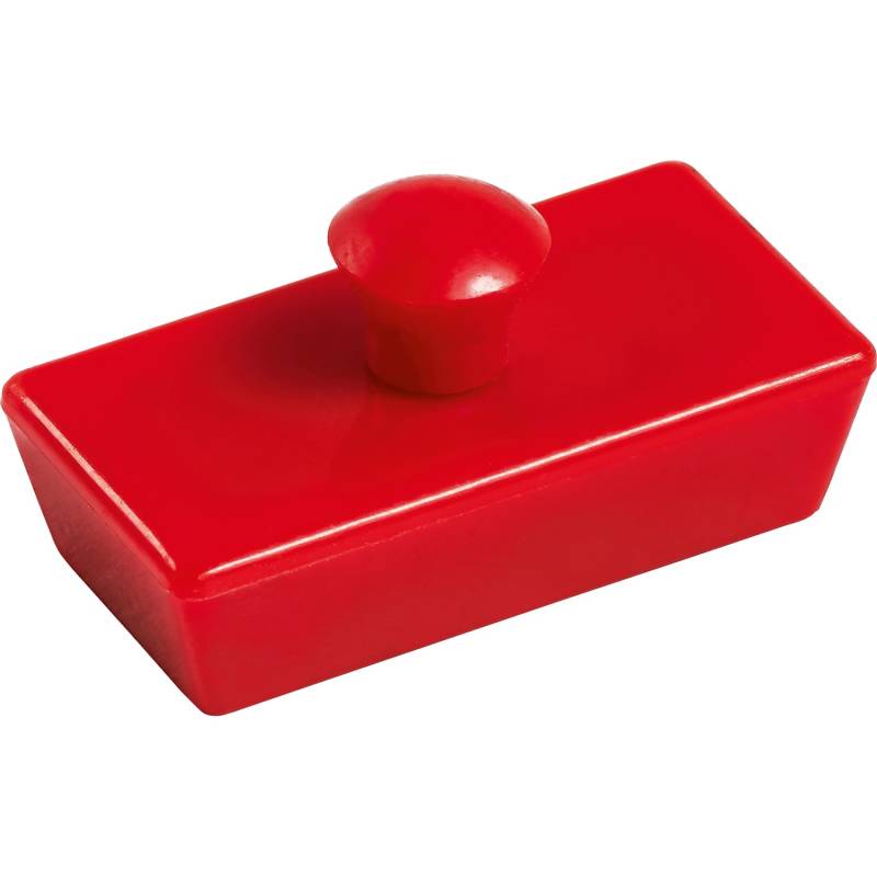 LUX Magnete Rechteckig Rot 4 Stück LUX Magnete Rechteckig Rot 4 Stück von LUX-TOOLS