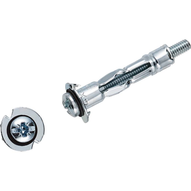 LUX Metallhohlraumdübel mit Schraube Ø 4 mm x 32 mm 4 Stück von LUX-TOOLS