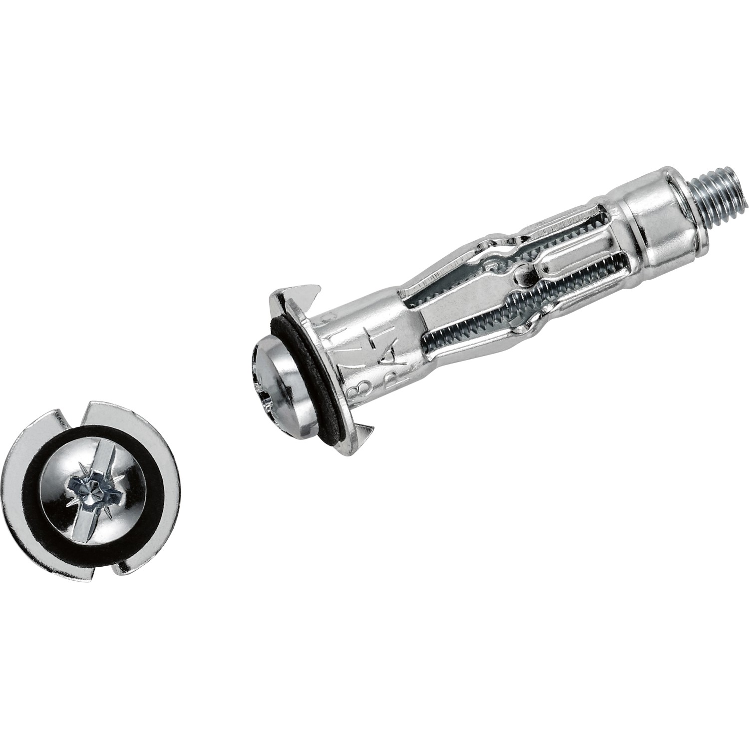 LUX Metallhohlraumdübel mit Schraube Ø 5 mm x 37 mm 4 Stück LUX Metallhohlraumdübel mit Schraube Ø 5 mm x 37 mm 4 Stück von LUX-TOOLS