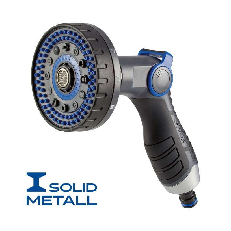 LUX Multifunktionsbrause 10 Strahlvarianten LUX Multifunktionsbrause 10 Strahlvarianten von LUX-TOOLS