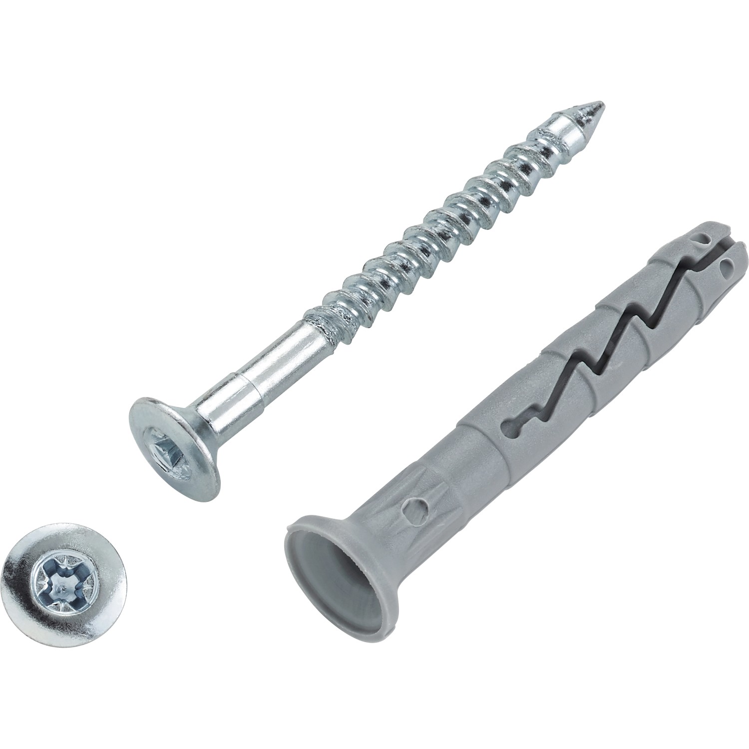 LUX Nageldübel mit Nagel Ø 6 mm x 35 mm 50 Stück LUX Nageldübel mit Nagel Ø 6 mm x 35 mm 50 Stück von LUX-TOOLS