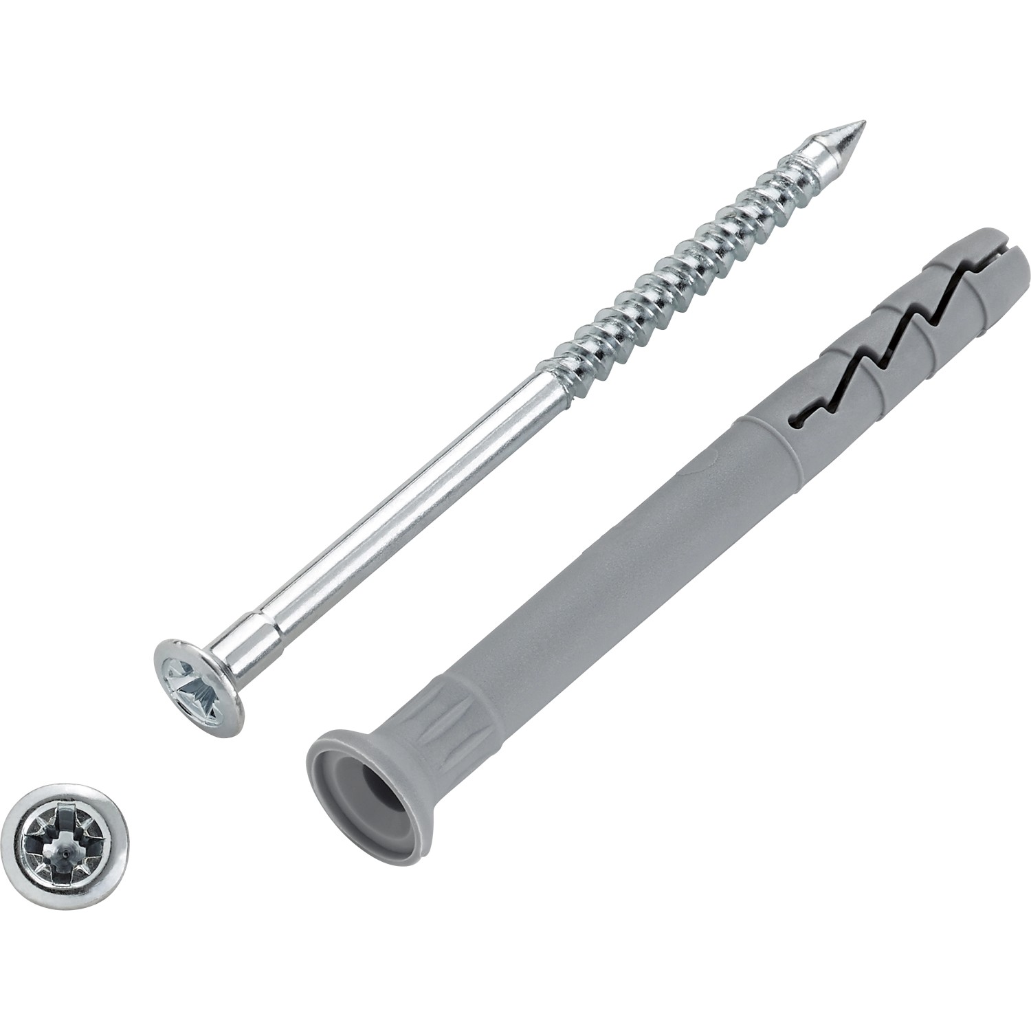 LUX Nageldübel mit Nagel Ø 8 mm x 80 mm 50 Stück LUX Nageldübel mit Nagel Ø 8 mm x 80 mm 50 Stück von LUX-TOOLS