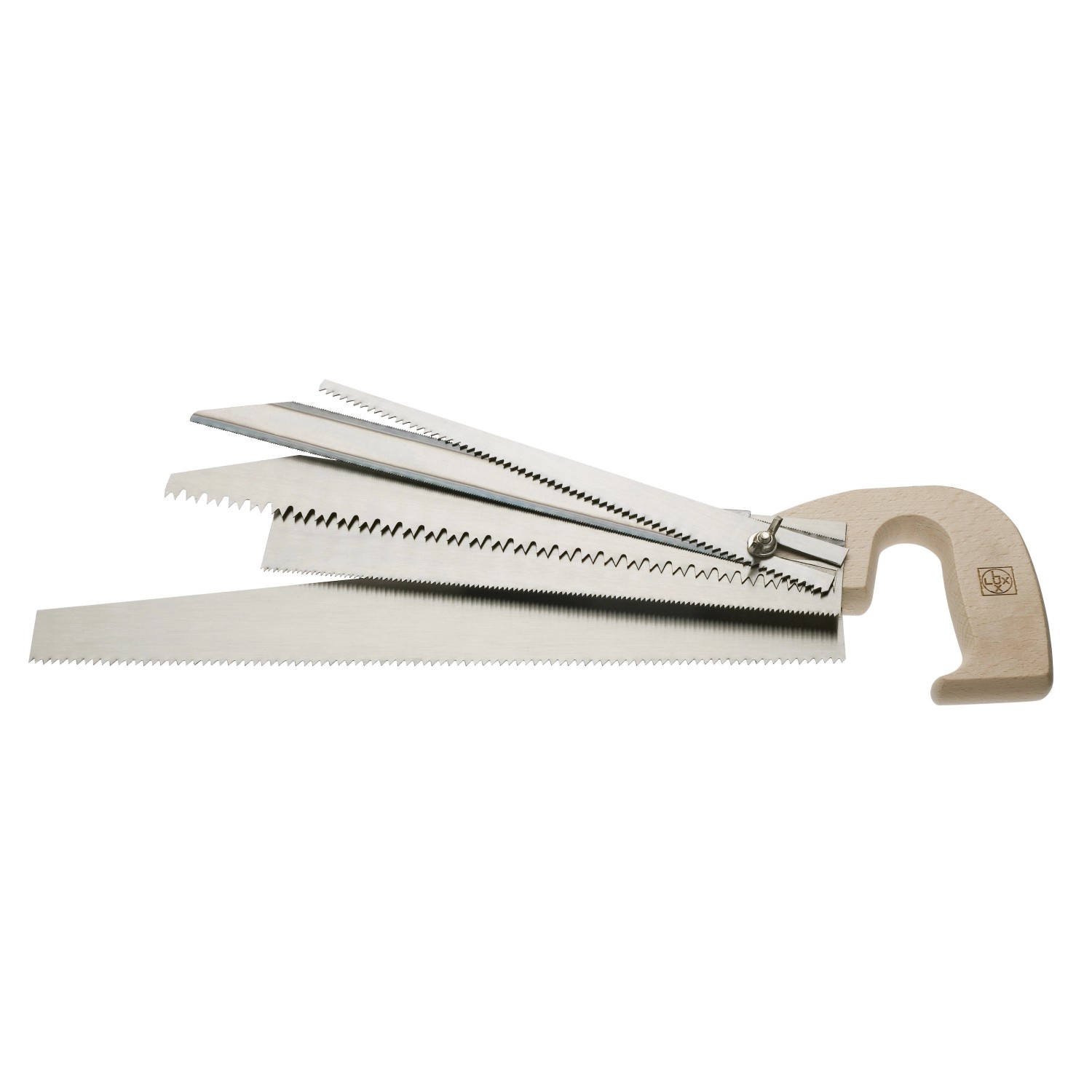 LUX Nestsäge Holz 5-teilig Classic mit Holzgriff LUX Nestsäge Holz 5-teilig Classic mit Holzgriff von LUX-TOOLS