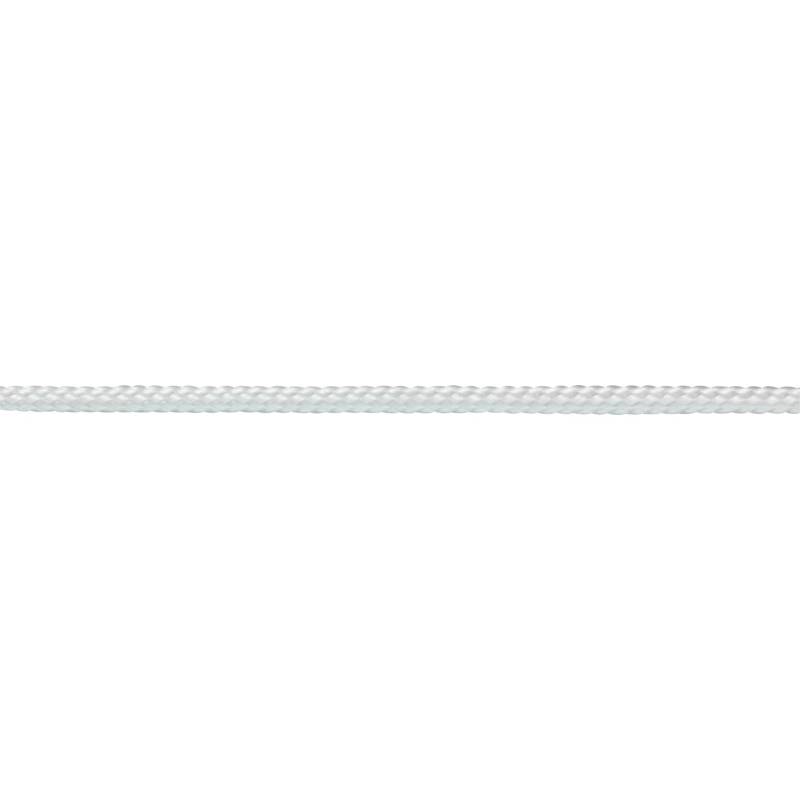 PP-Seil Geflochten Ø 4 mm Weiß Meterware