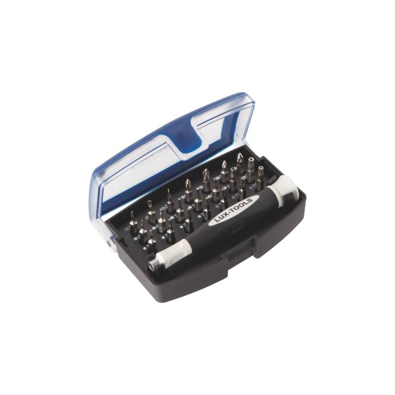 LUX-TOOLS Präzisions-Minibitsatz 22-teilig Comfort von LUX-TOOLS