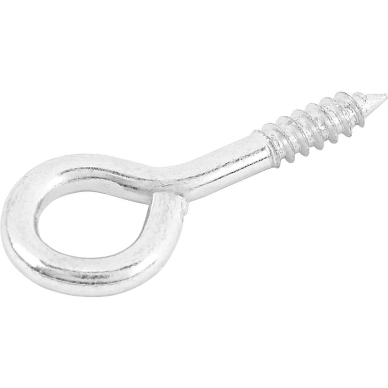 LUX Ringschraube Verzinkt Ø 4 mm x 30 mm 8 Stück von LUX-TOOLS