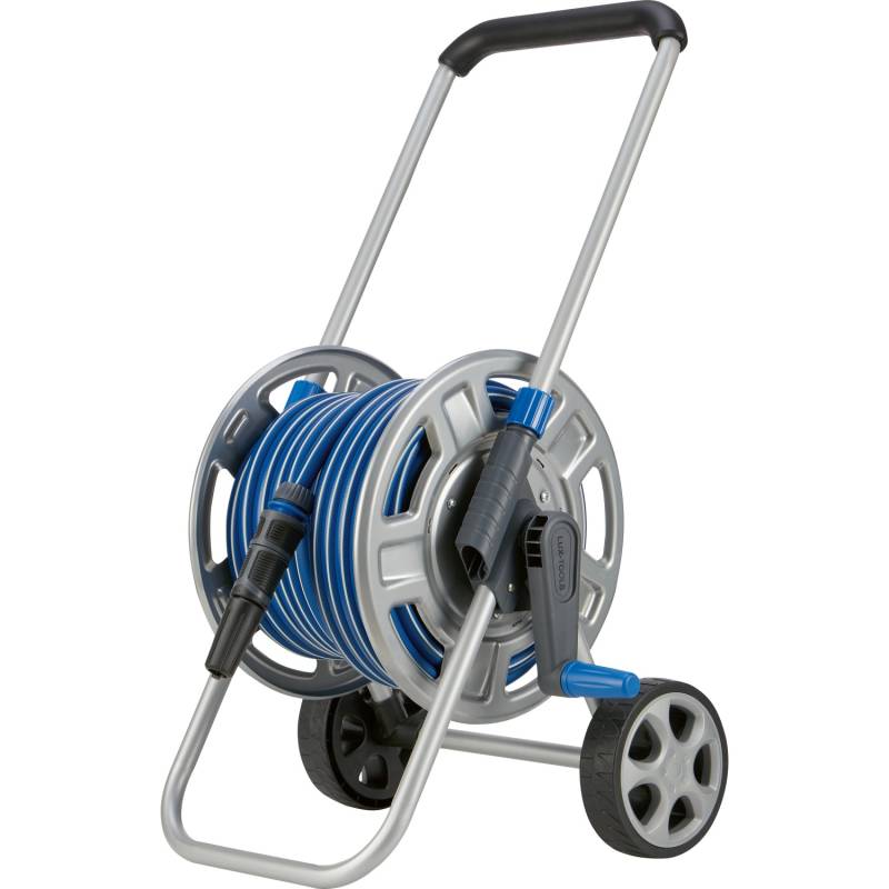 LUX Schlauchwagen-Set Metalltrommel mit Schlauch 20 m von LUX-TOOLS