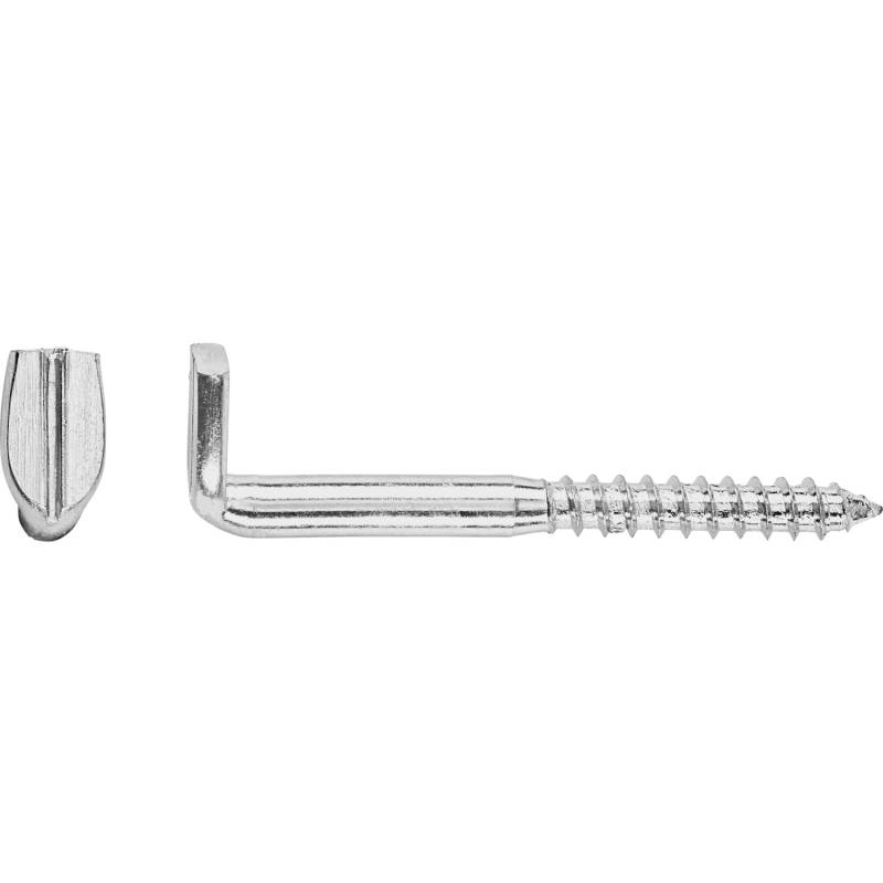 LUX Schlitzhaken Verzinkt Ø 4,4 mm x 30 mm 8 Stück von LUX-TOOLS