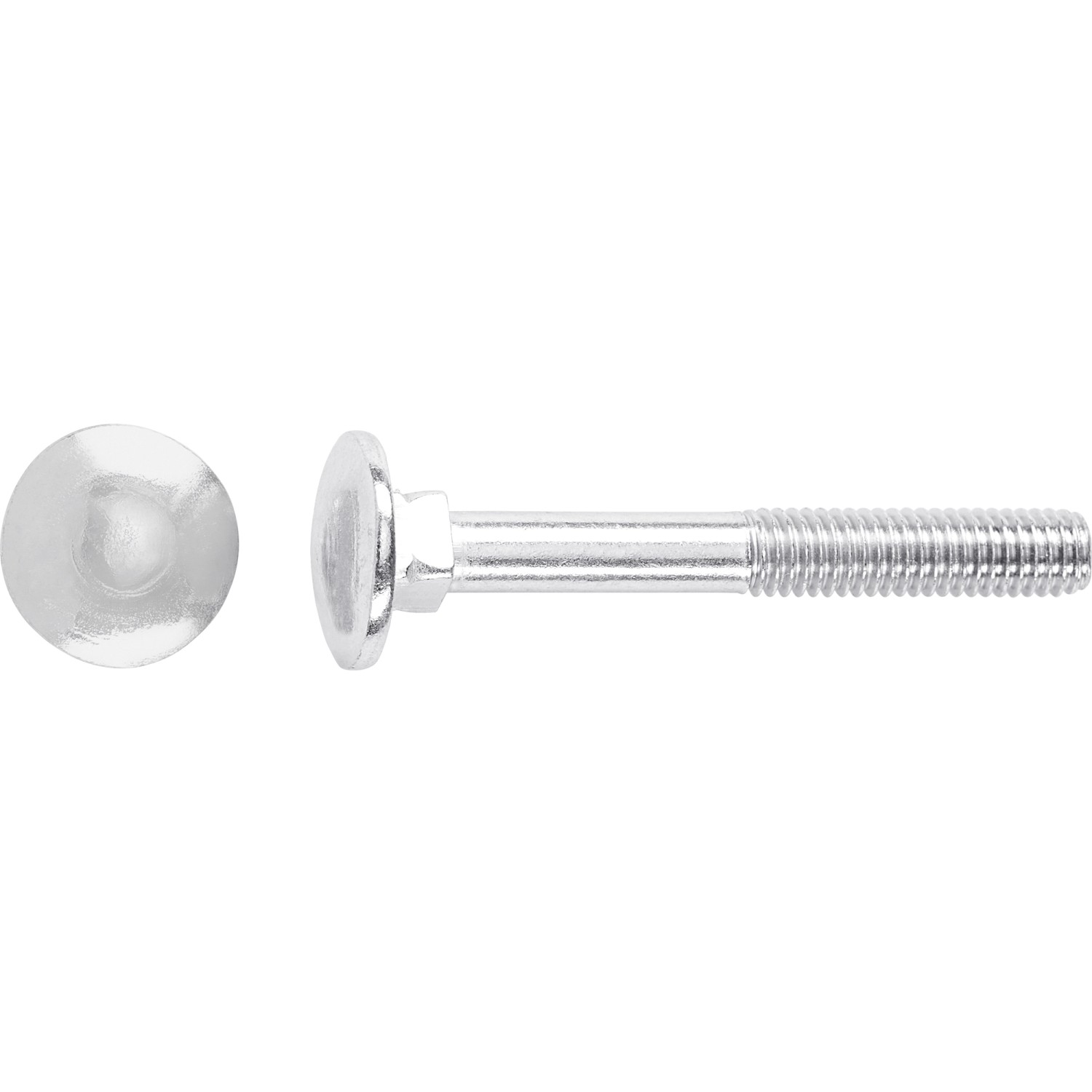 LUX Schlossschraube M6 x 50 mm Verzinkt Teilgewinde 100 Stück LUX Schlossschraube M6 x 50 mm Verzinkt Teilgewinde 100 Stück von LUX-TOOLS