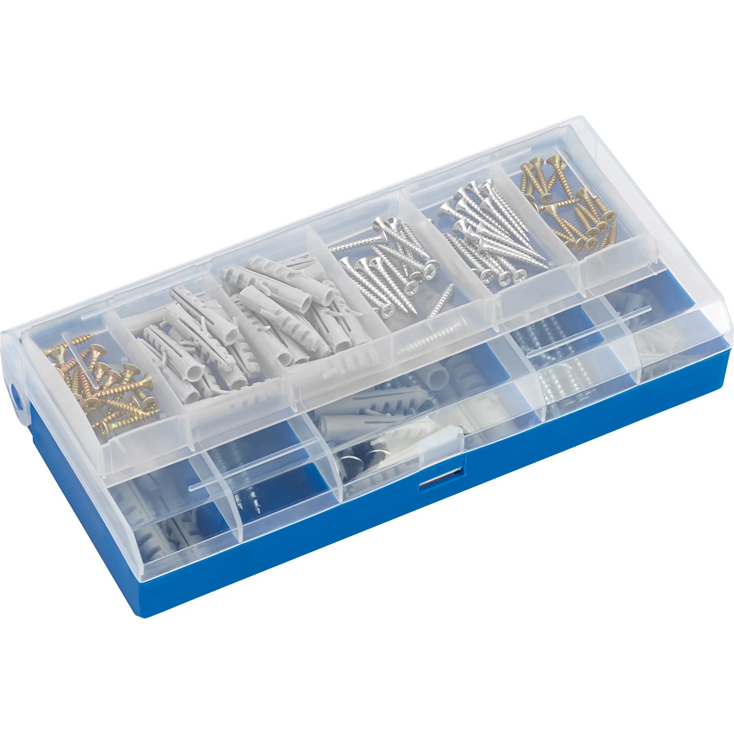 LUX Schrauben- und Dübelset 180-teilig LUX Schrauben- und Dübelset 180-teilig von LUX-TOOLS