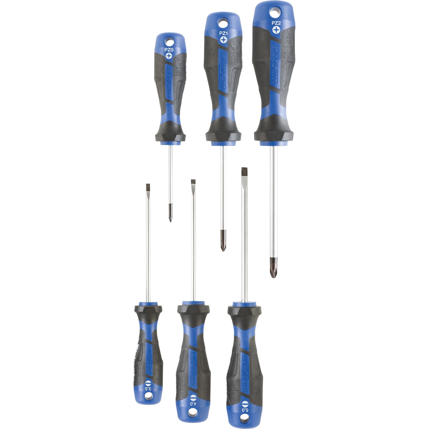 LUX Schraubendrehersatz Comfort 6-teilig LUX Schraubendrehersatz Comfort 6-teilig von LUX-TOOLS