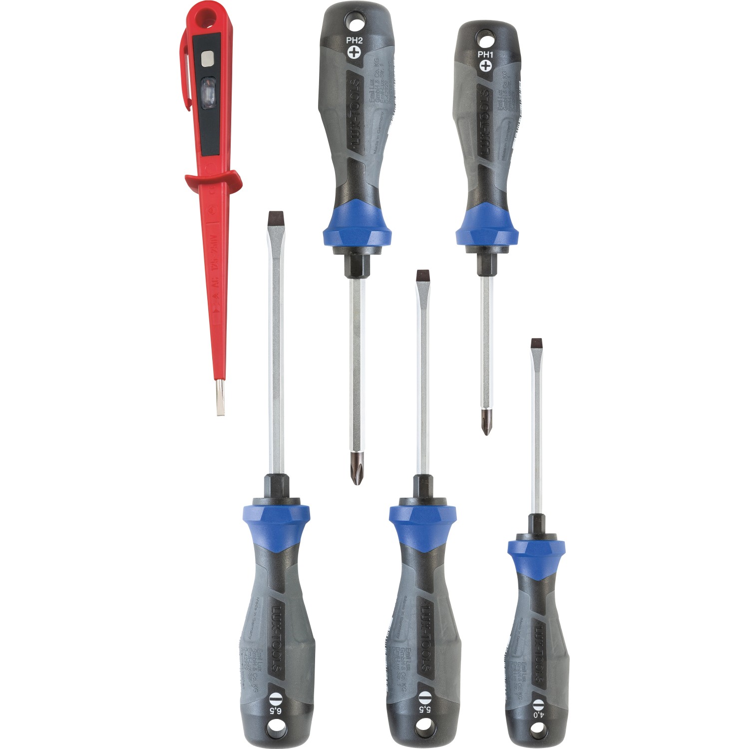 LUX Schraubendrehersatz Professional 6-teilig LUX Schraubendrehersatz Professional 6-teilig von LUX-TOOLS