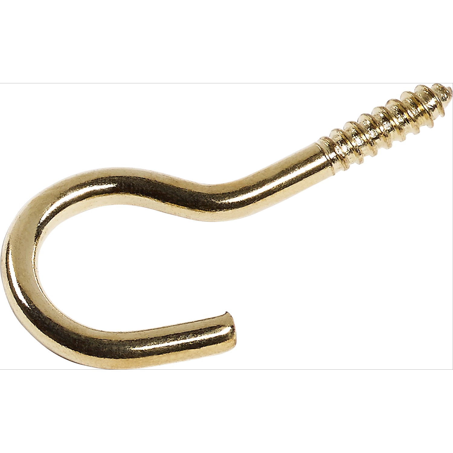 LUX Schraubhaken Gebogen Ø 3 mm x 40 mm vermessingt 4 Stück LUX Schraubhaken Gebogen Ø 3 mm x 40 mm vermessingt 4 Stück von LUX-TOOLS