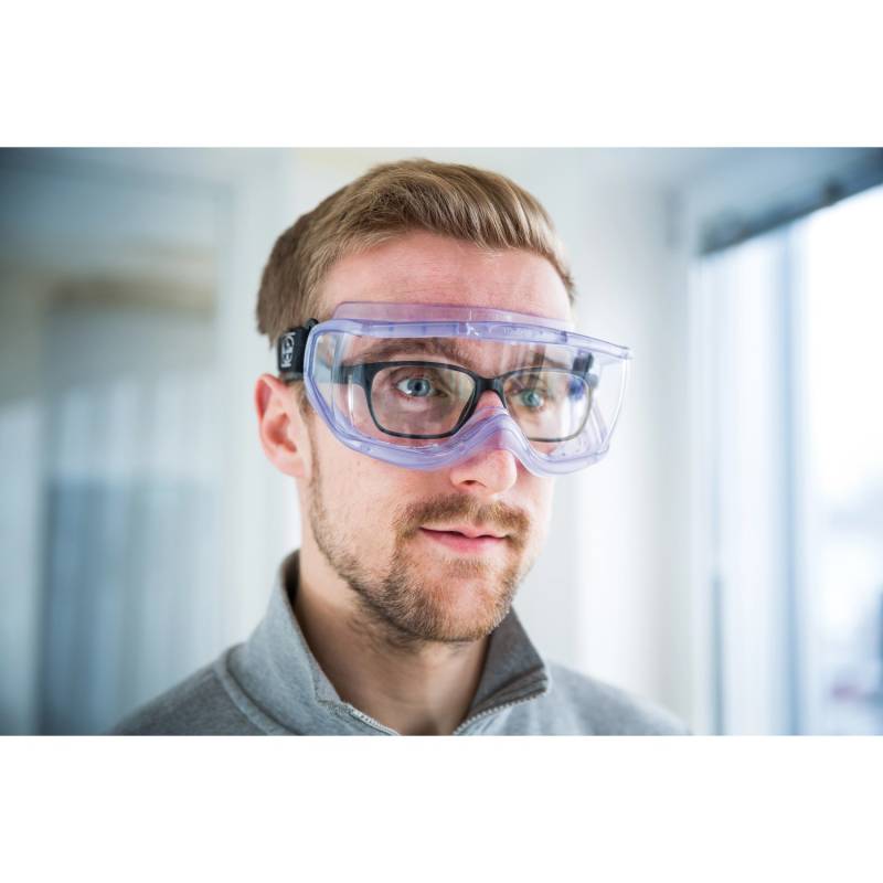 LUX Schutzbrille mit Band Transparent von LUX-TOOLS