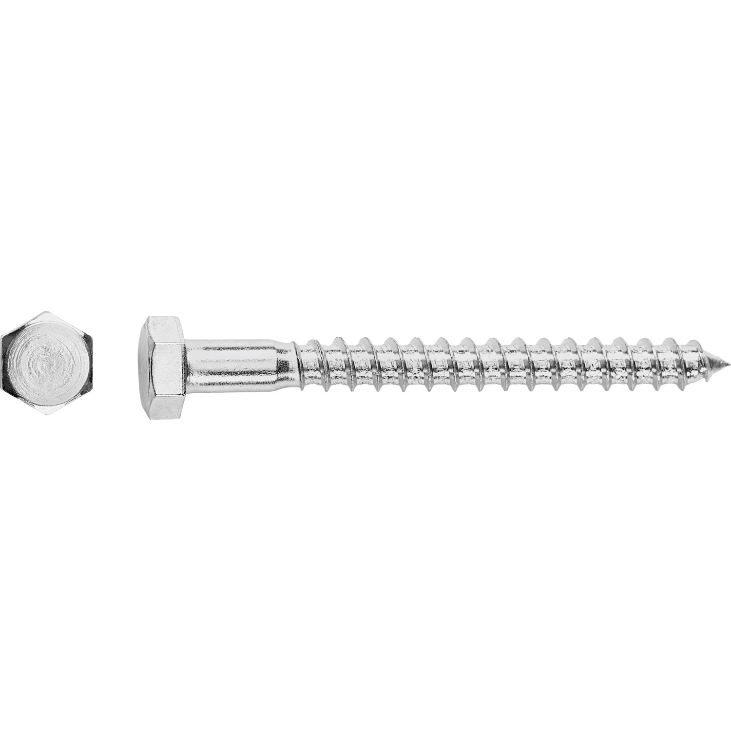 LUX Holzschraube Außensechskant Ø 6 mm x 30 mm 100 Stück LUX Holzschraube Außensechskant Ø 6 mm x 30 mm 100 Stück von LUX-TOOLS