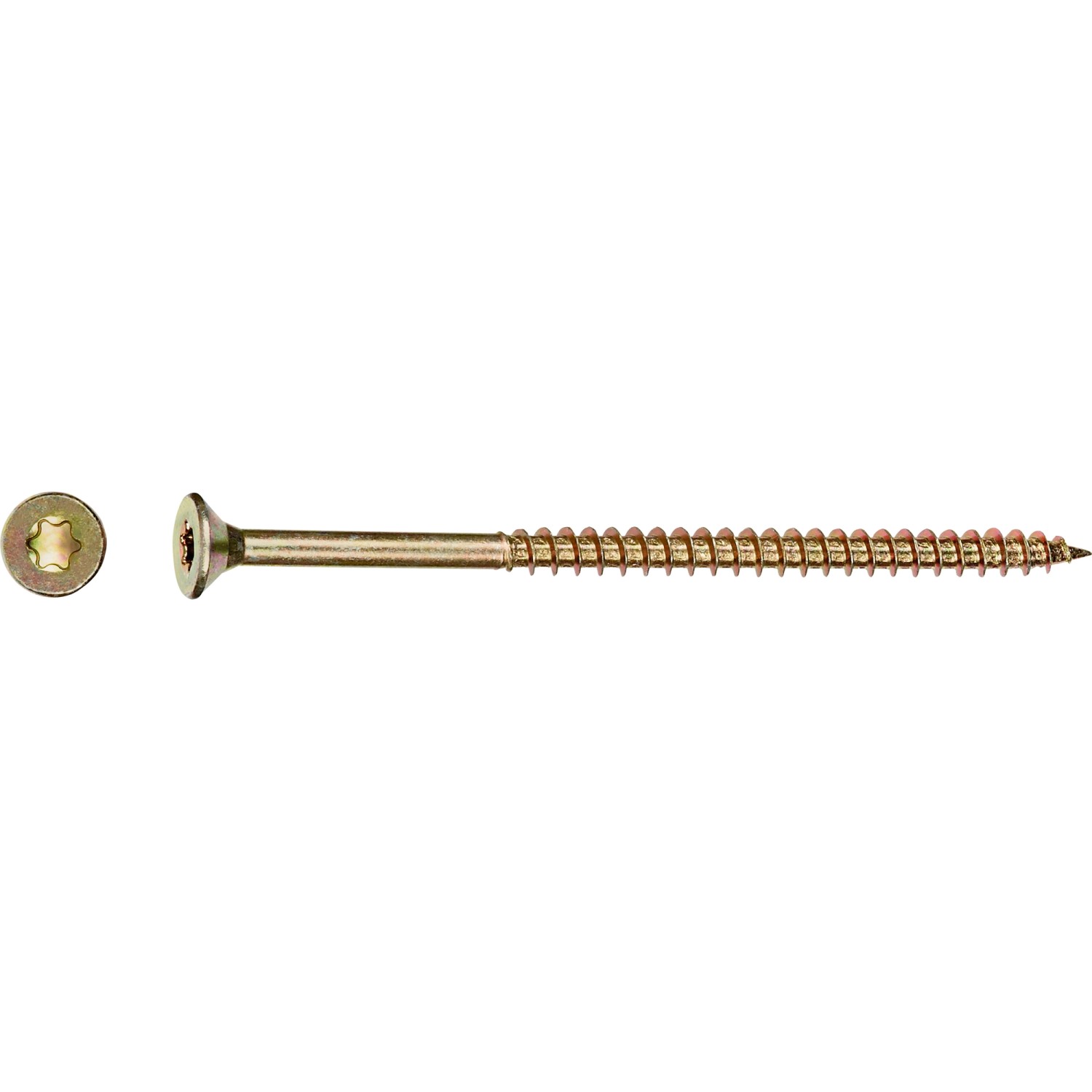 LUX Senkkopf Spanplattenschraube TX-Antrieb Ø 6 mm x 80 mm 100 Stück LUX Senkkopf Spanplattenschraube TX-Antrieb Ø 6 mm x 80 mm 100 Stück von LUX-TOOLS