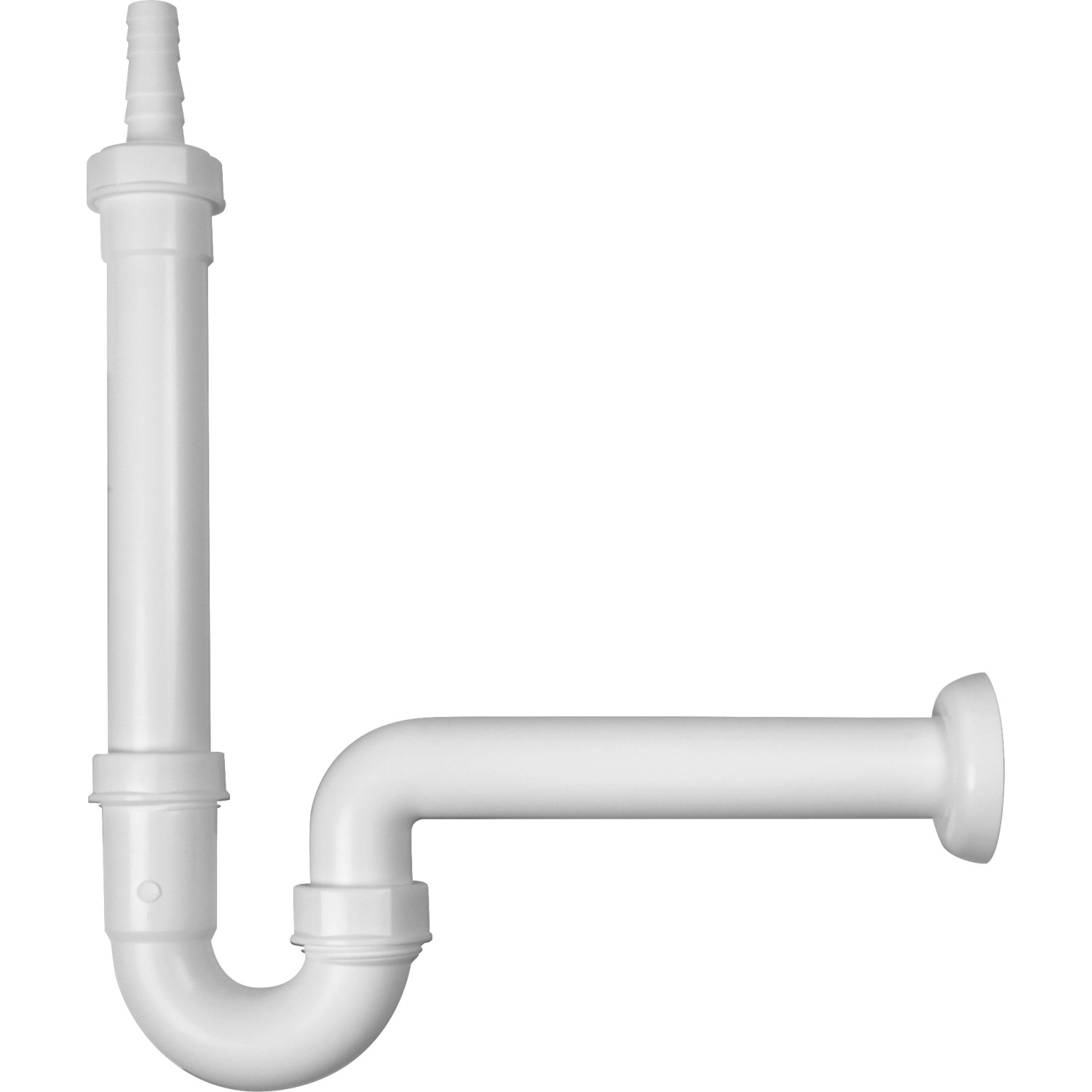 Spültischsiphon 47,8 mm (G 1 1/2) Weiß von -