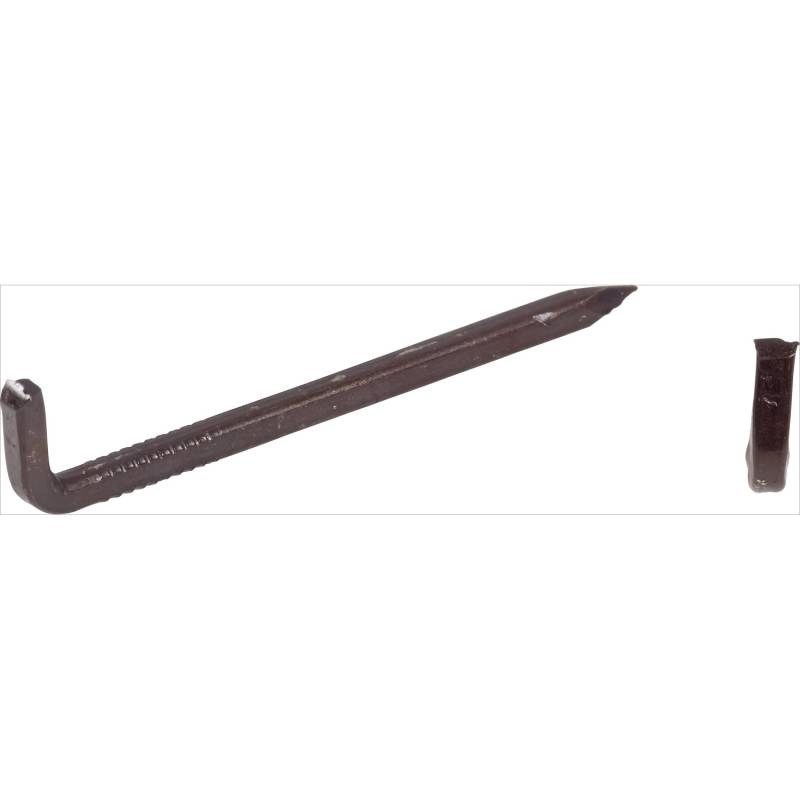 LUX Stahlhaken Ø 2 mm x 40 mm gebläut 10 Stück von LUX-TOOLS