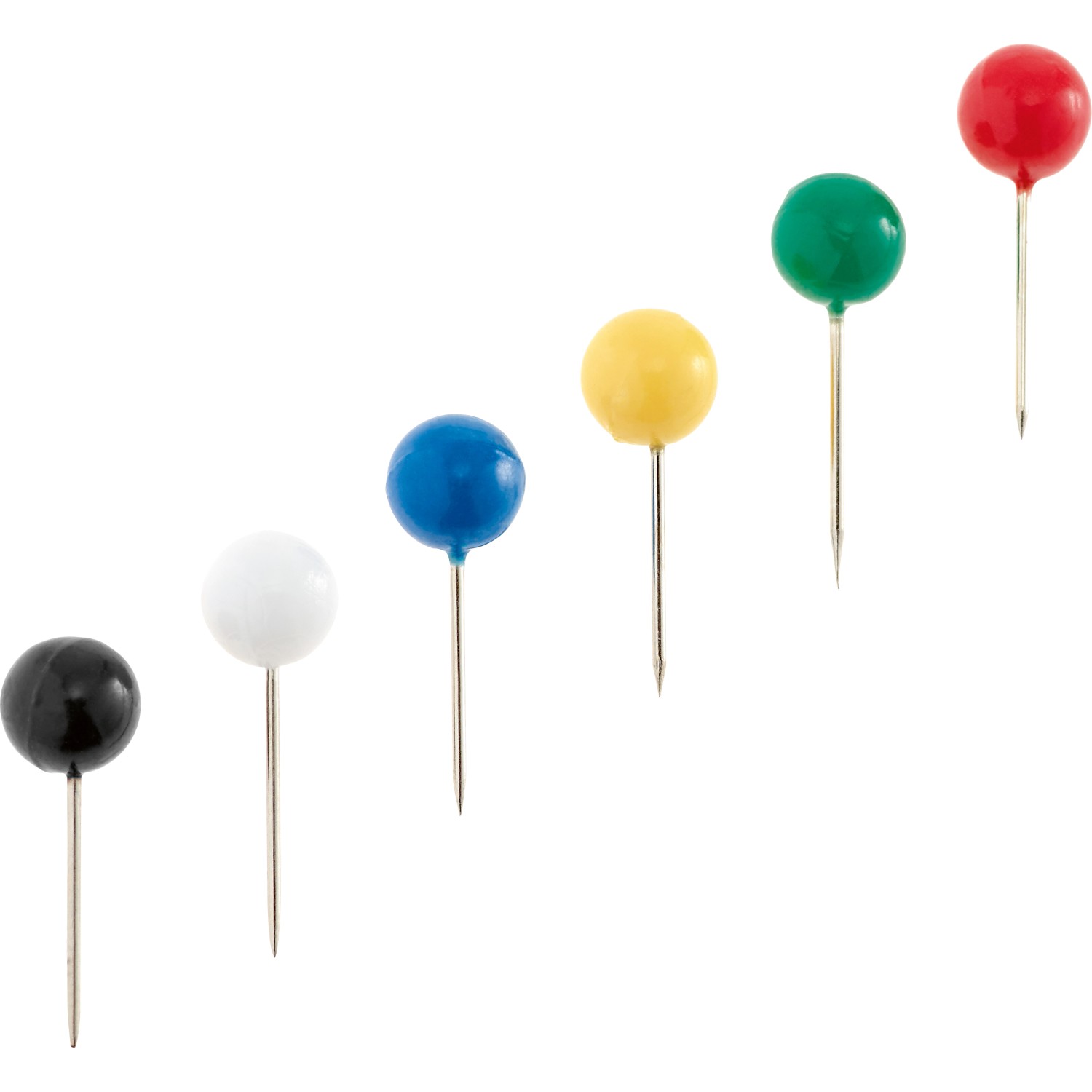 LUX Stecknadeln 6 mm x 15 mm Mehrfarbig 200 Stück LUX Stecknadeln 6 mm x 15 mm Mehrfarbig 200 Stück von LUX-TOOLS
