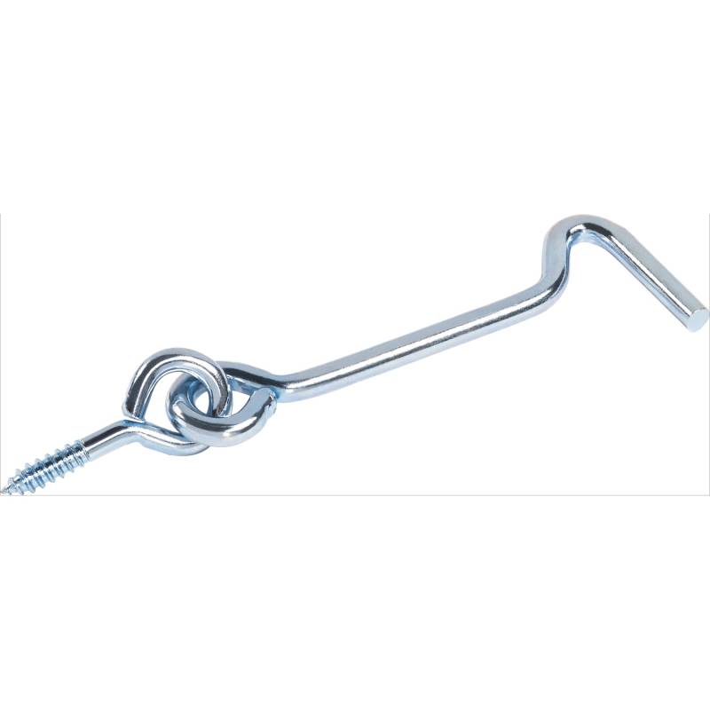 LUX Sturmhaken mit Öse Ø 3,5 mm x 50 mm verzinkt 2 Stück von LUX-TOOLS