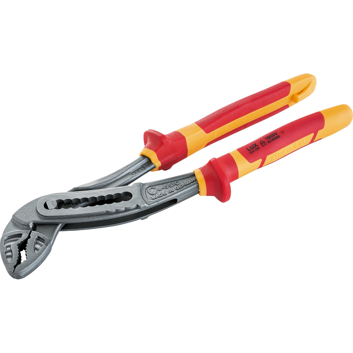 LUX Wasserpumpenzange 1000 V 250 mm von LUX-TOOLS