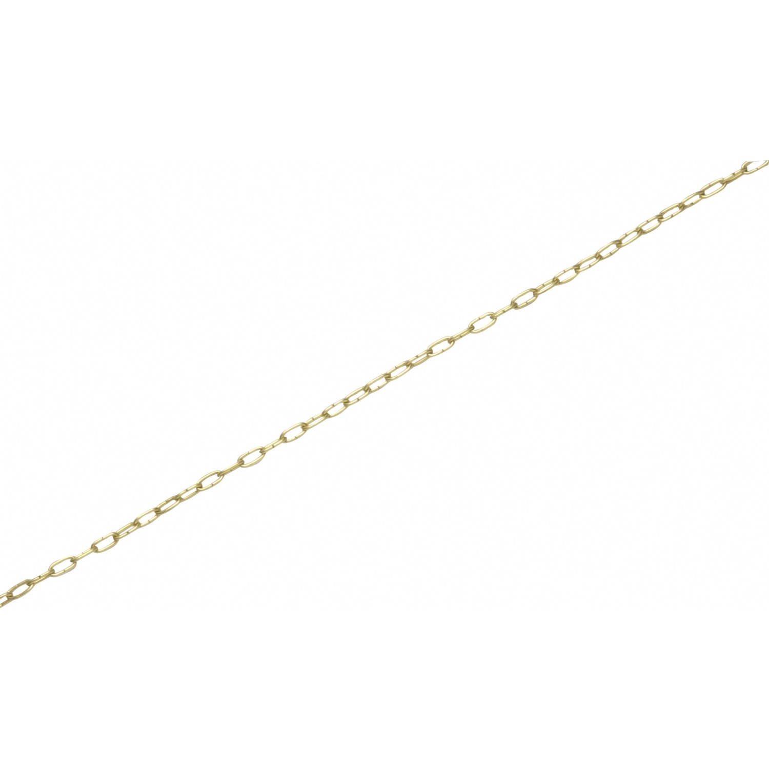 Uhrkette Messing 1,3 mm Meterware