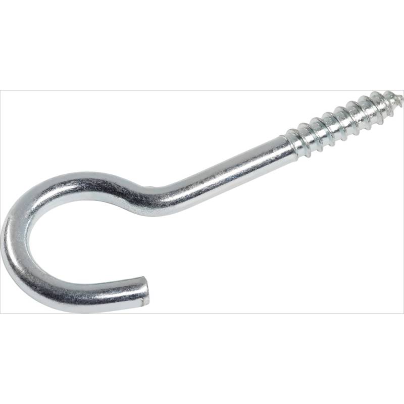 LUX Wäscheleinenhaken Ø 4,8 mm x 65 mm verzinkt 4 Stück von LUX-TOOLS