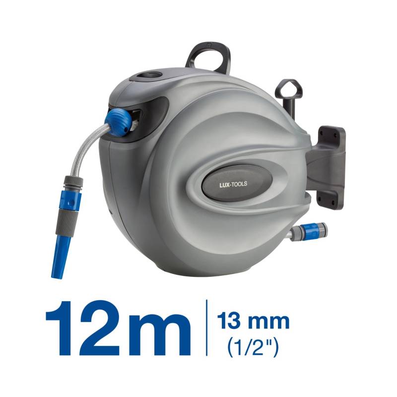LUX Wandschlauchbox-Set 12 m mit Schlauch LUX Wandschlauchbox-Set 12 m mit Schlauch von LUX-TOOLS