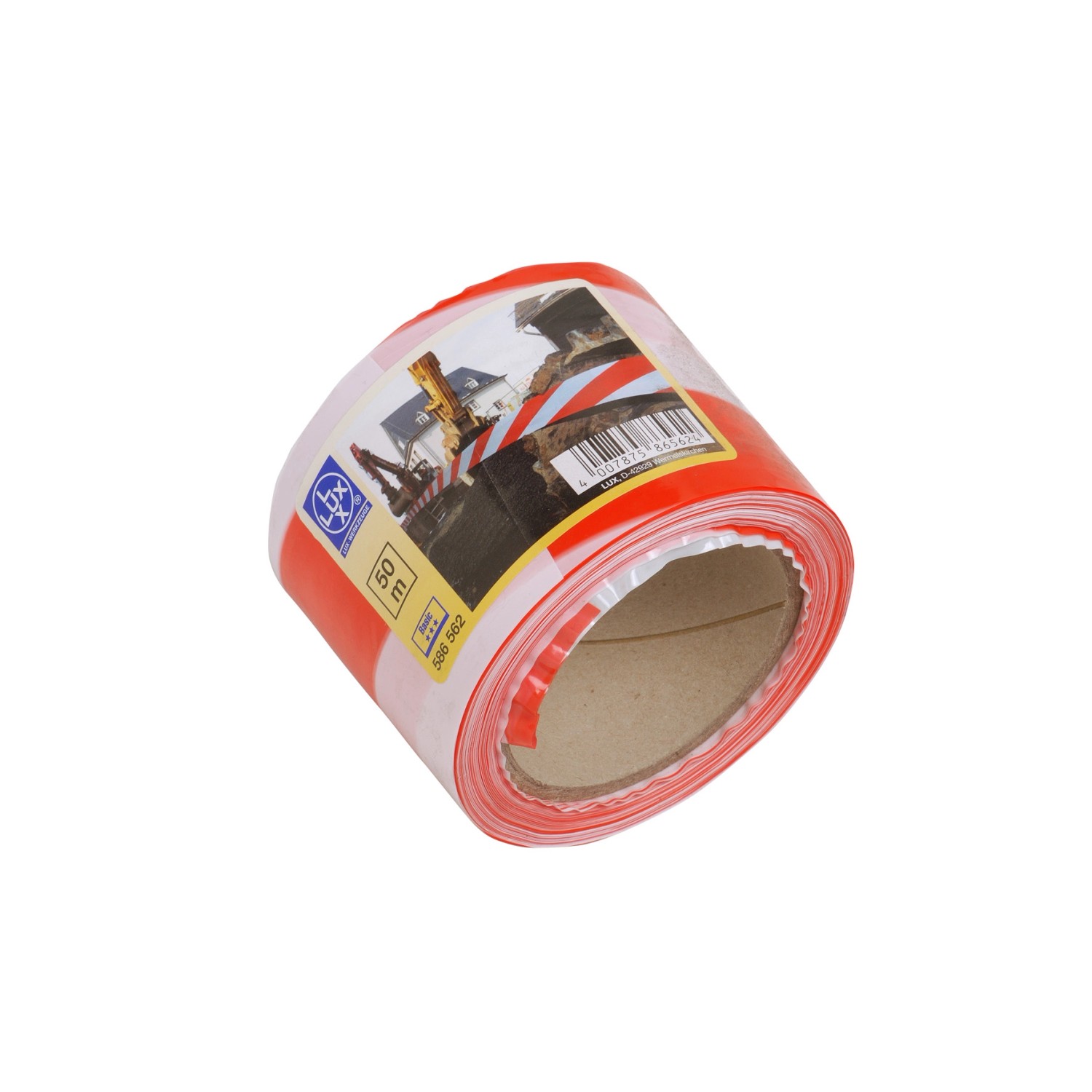 LUX Warnband Rot - Weiß 50 m Classic LUX Warnband Rot - Weiß 50 m Classic von -