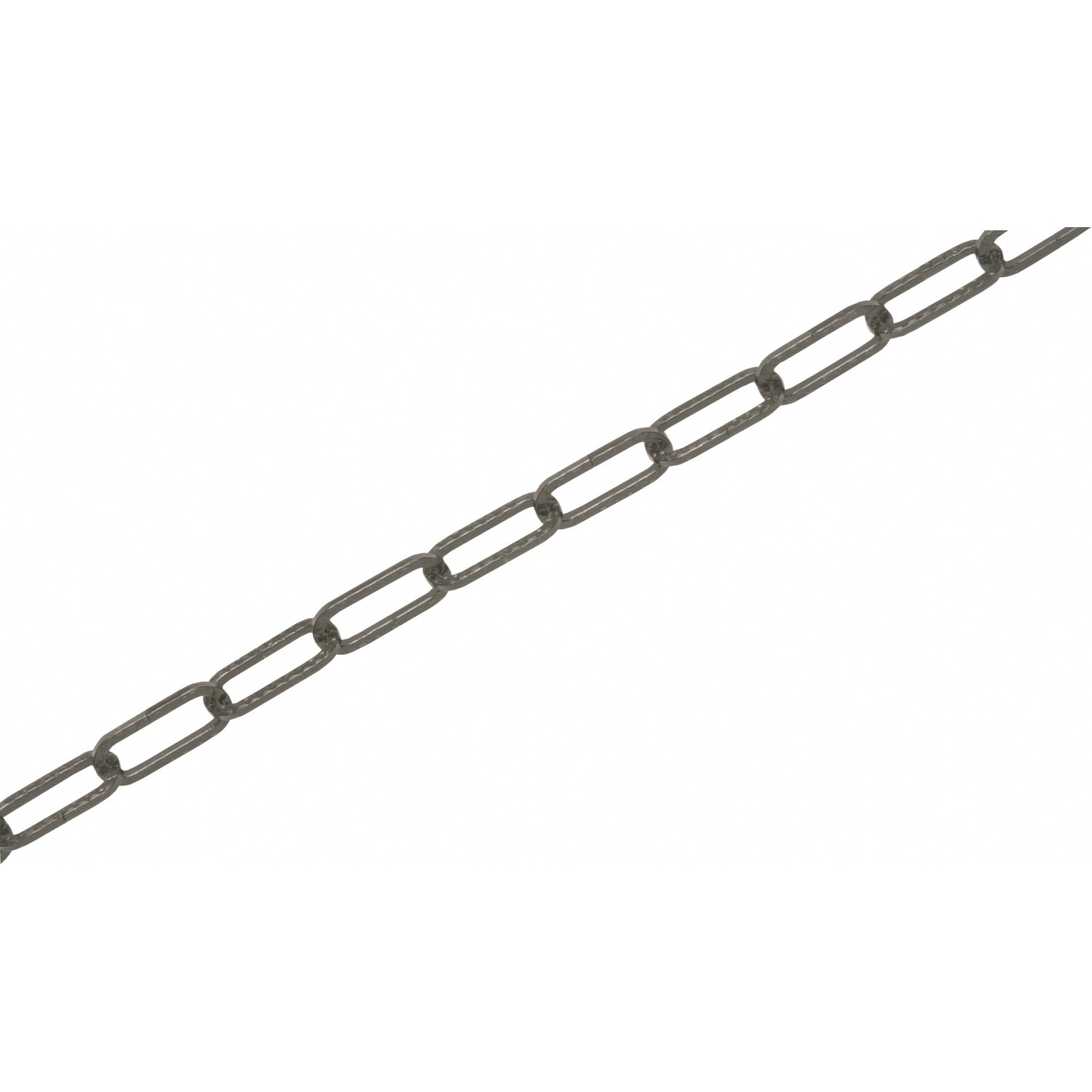Zierkette Vierkant Schwarz 3 mm x 3 mm Meterware