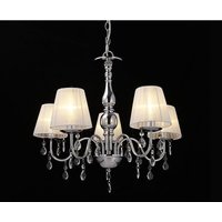 Kronleuchter Isabell 5-flammig Chrom Lux.pro von LUX.PRO