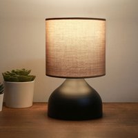 Tischleuchte Shoreham 1xE14 Braun [ Lux.pro von LUX.PRO