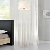 Stehleuchte Narwa 152 cm E27 60W Metall Chrom/Weiß Lux.pro von LUX.PRO