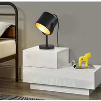 Tischleuchte Farstorp 1 x E27 Schwarz [ Lux.pro von LUX.PRO